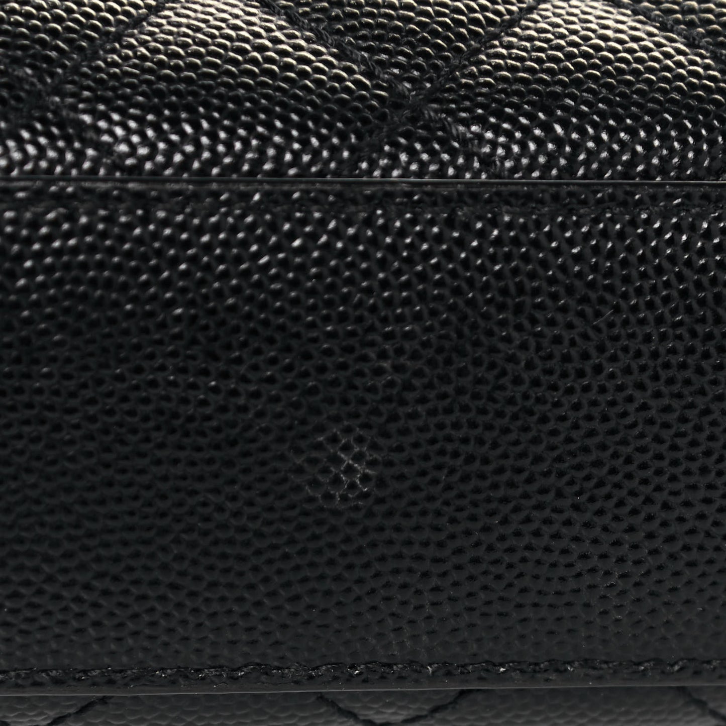 Grain De Poudre Textured Mixed Matelasse Triquilt Medium Monogram Satchel Black