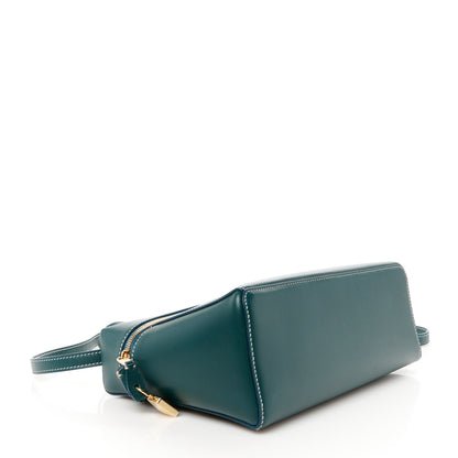 Loro Piana Smooth Calfskin Extra Bag L27 New Petrolio 4 of 9
