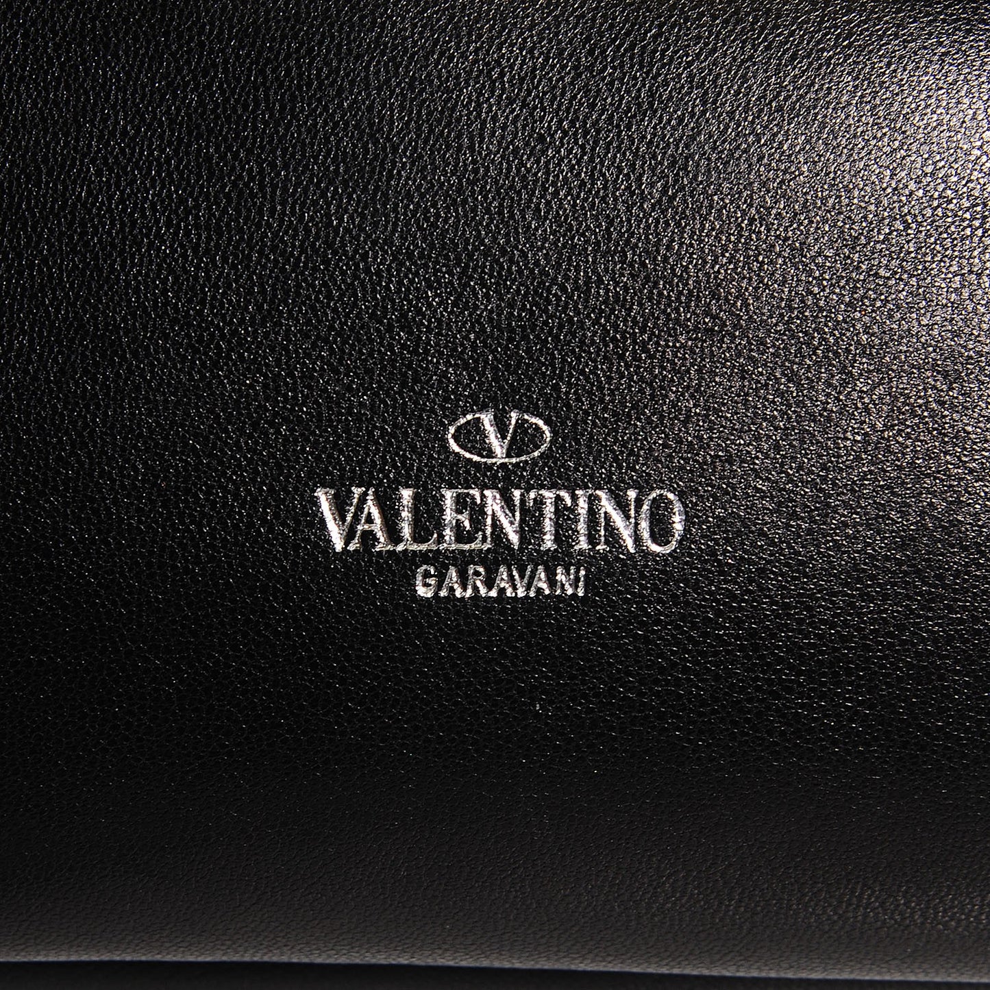 Nappa Crystal Encrusted Studs Va Va Voom Shoulder Bag Black