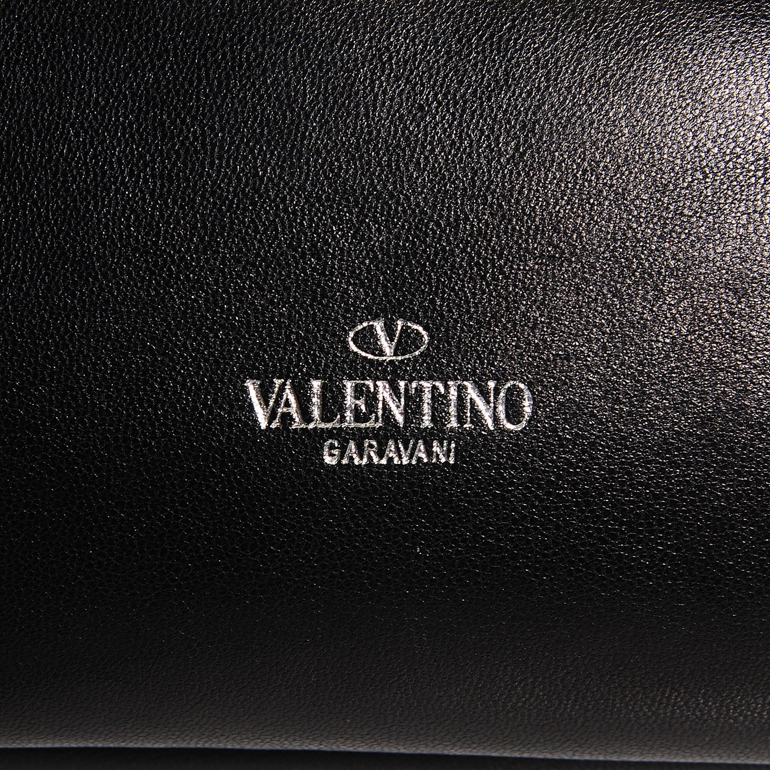 Valentino Garavani Nappa Crystal Encrusted Studs Va Va Voom Shoulder Bag Black 8 of 8