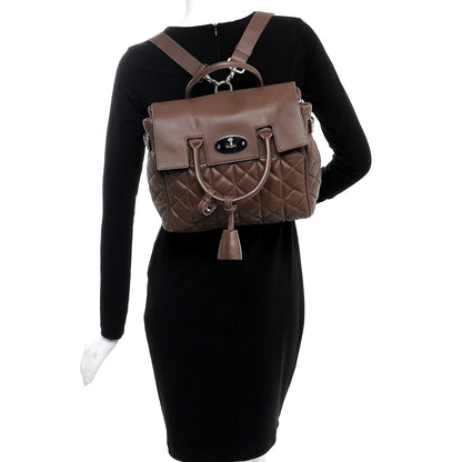 Mulberry Nappa Quilted Medium Cara Delevingne Convertible Bag Taupe 2 of 10