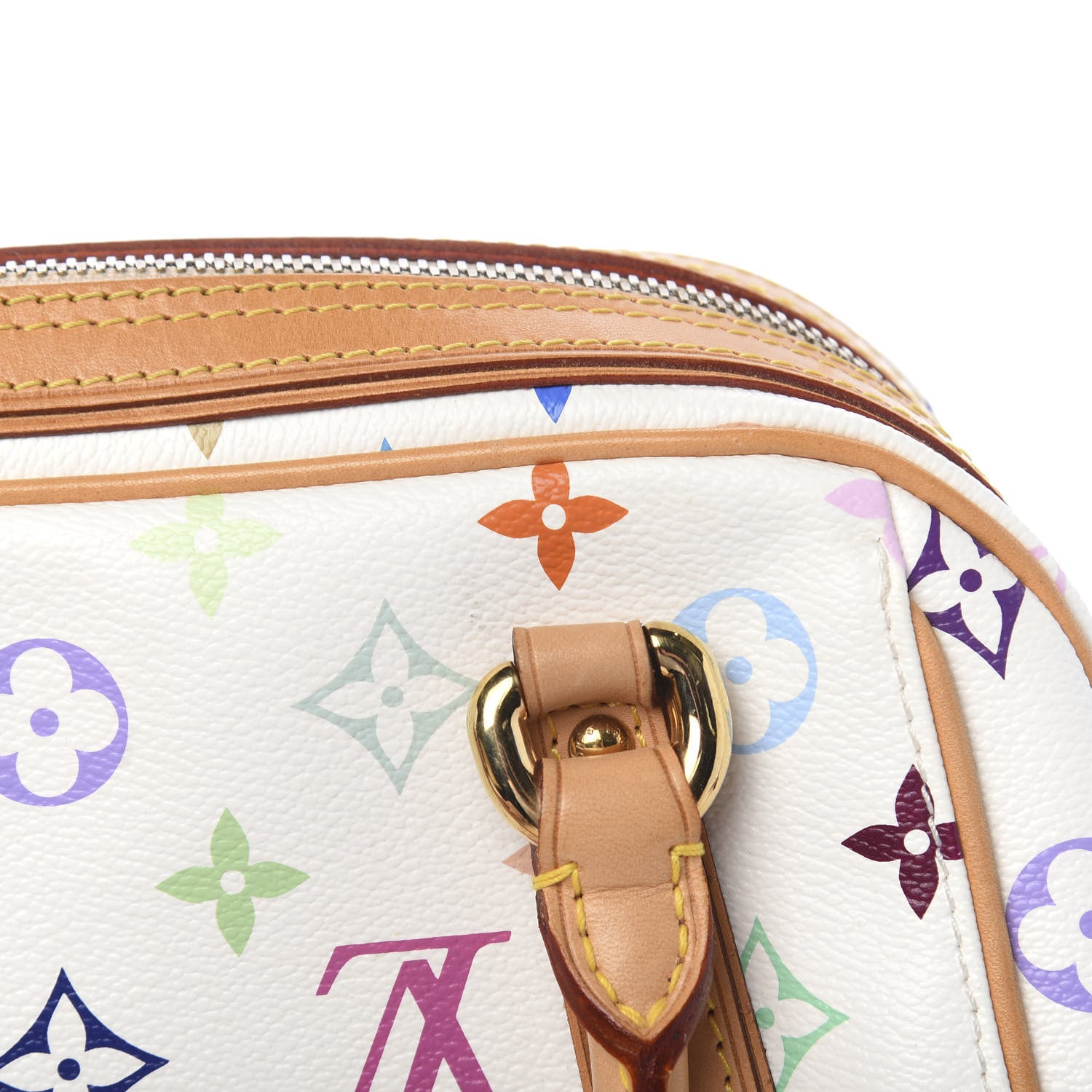 Louis Vuitton Monogram Multicolor Priscilla White 11 of 15