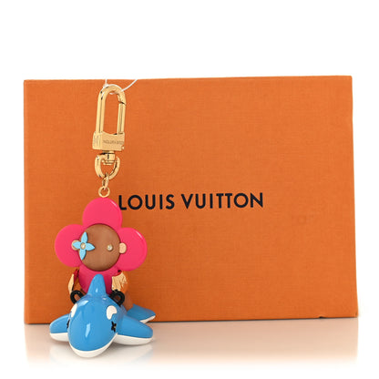 Louis Vuitton Wood Resin Vivienne Sea Rider Bag Charm Key Holder Multicolor 5 of 5