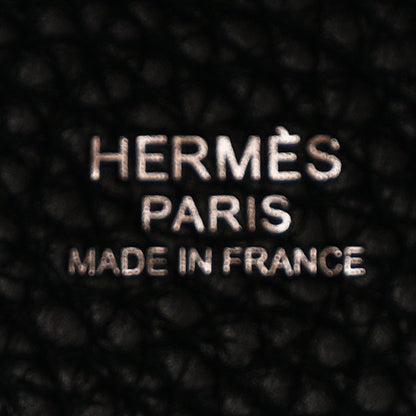 Hermes Taurillon Clemence Picotin Lock 22 MM Black 6 of 9