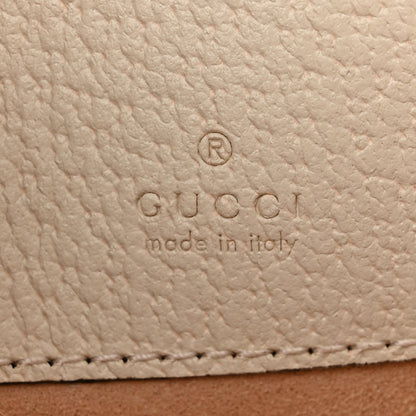 Gucci Textured Calfskin Web Mini Ophidia Round Backpack Mystic White 6 of 11