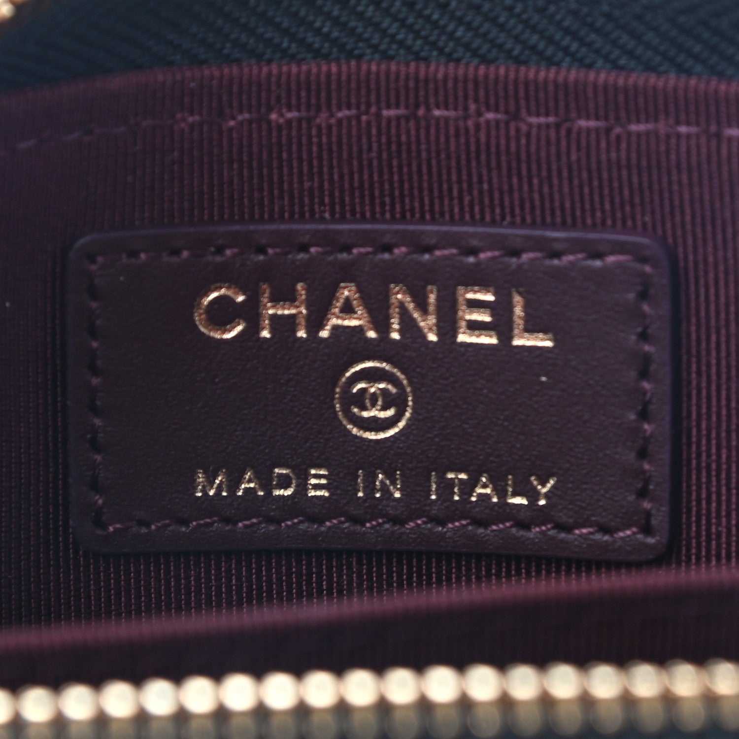 Chanel Caviar Quilted Zip Coin Purse Black 6 of 8