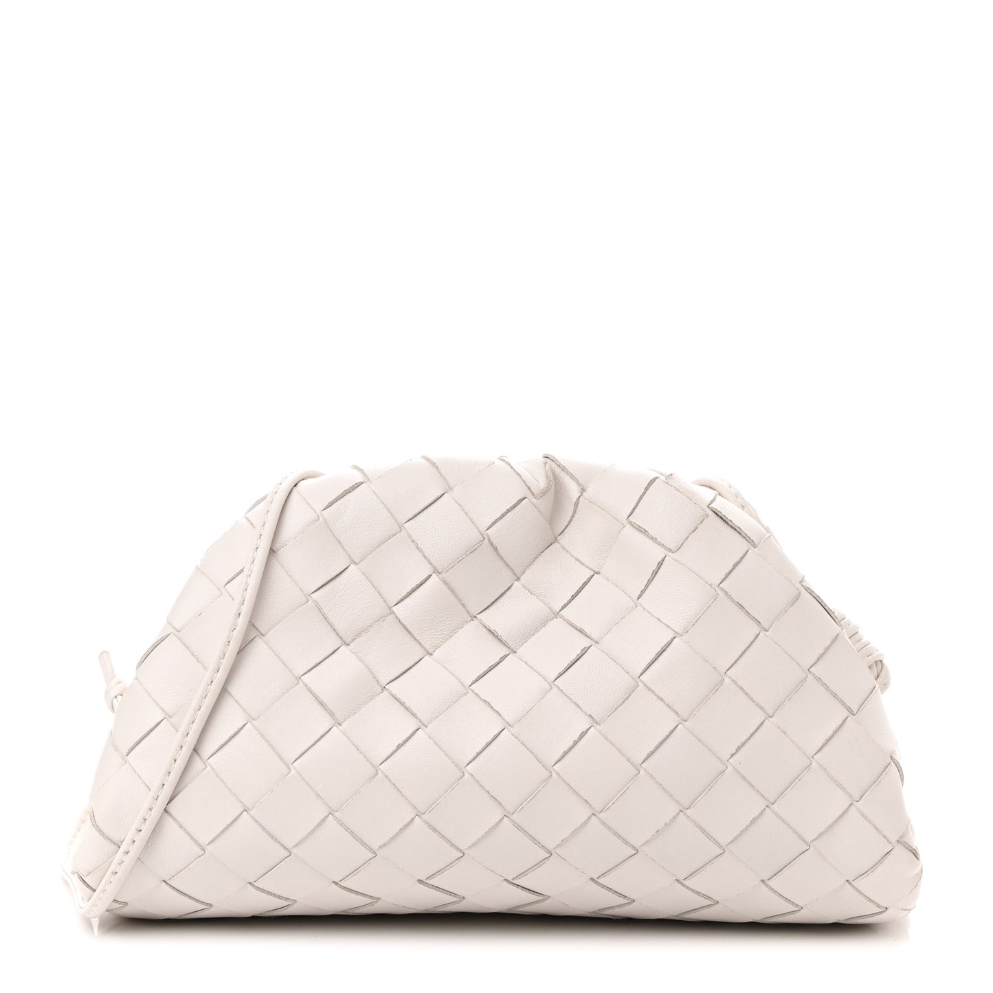 Nappa Intrecciato The Mini Pouch Chalk