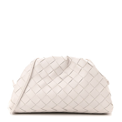 Bottega Veneta Nappa Intrecciato The Mini Pouch Chalk 1 of 9