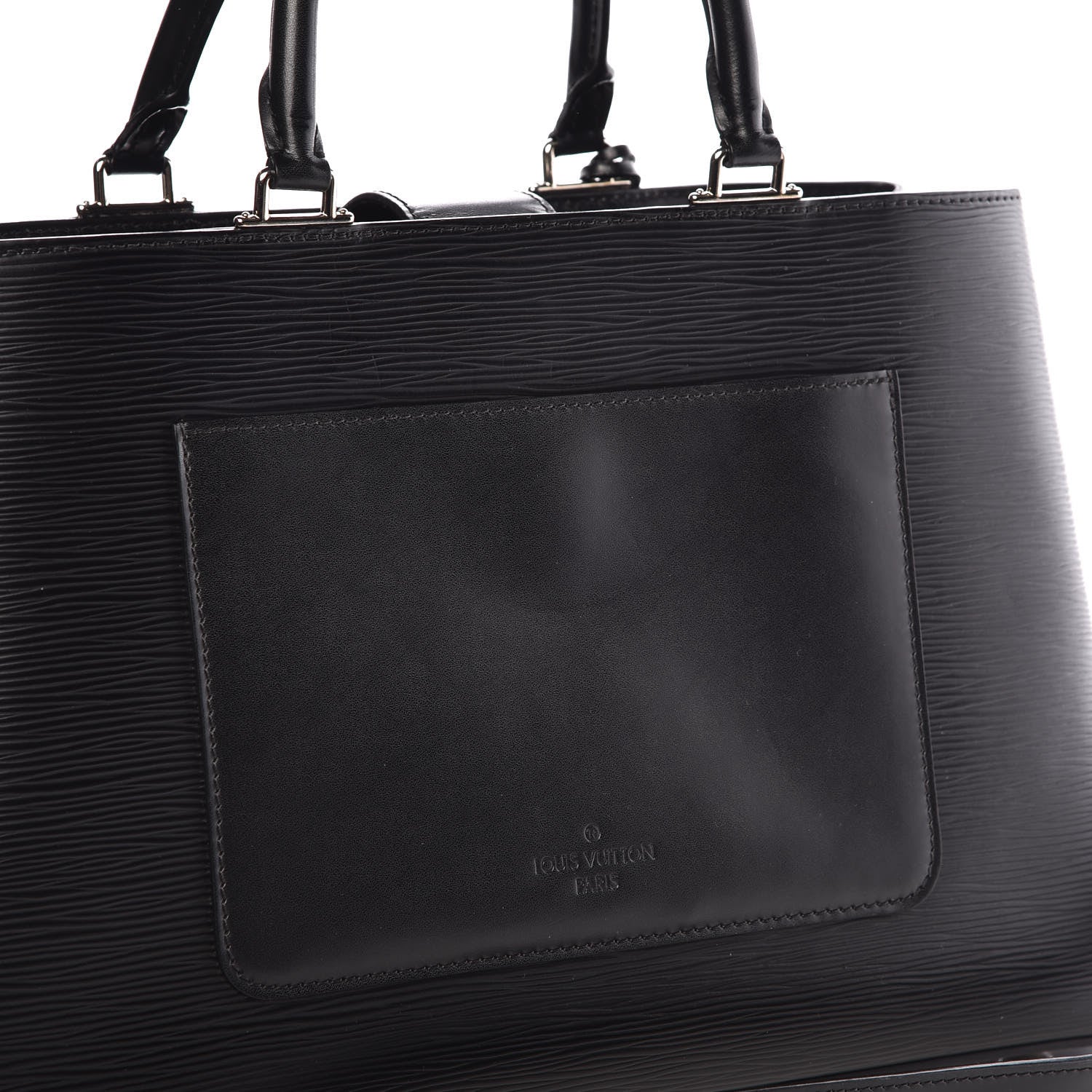 Louis Vuitton Epi Kleber MM Black 10 of 14