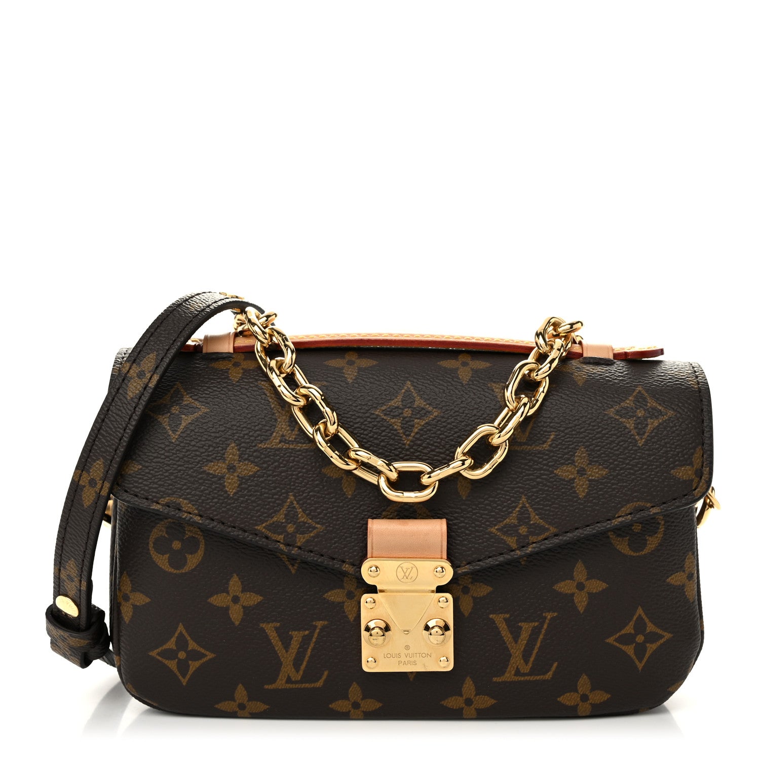 Louis Vuitton Monogram Pochette Metis East West 1 of 10
