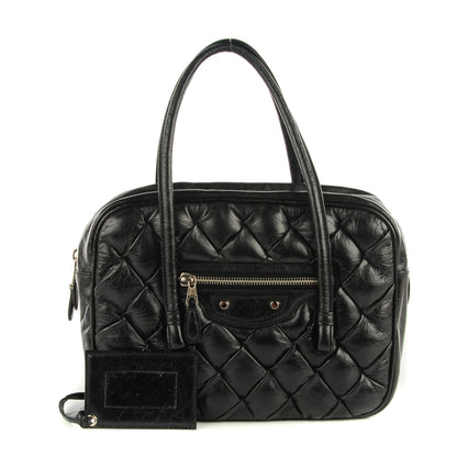Balenciaga Chevre Quilted Matelasse Black 1 of 8