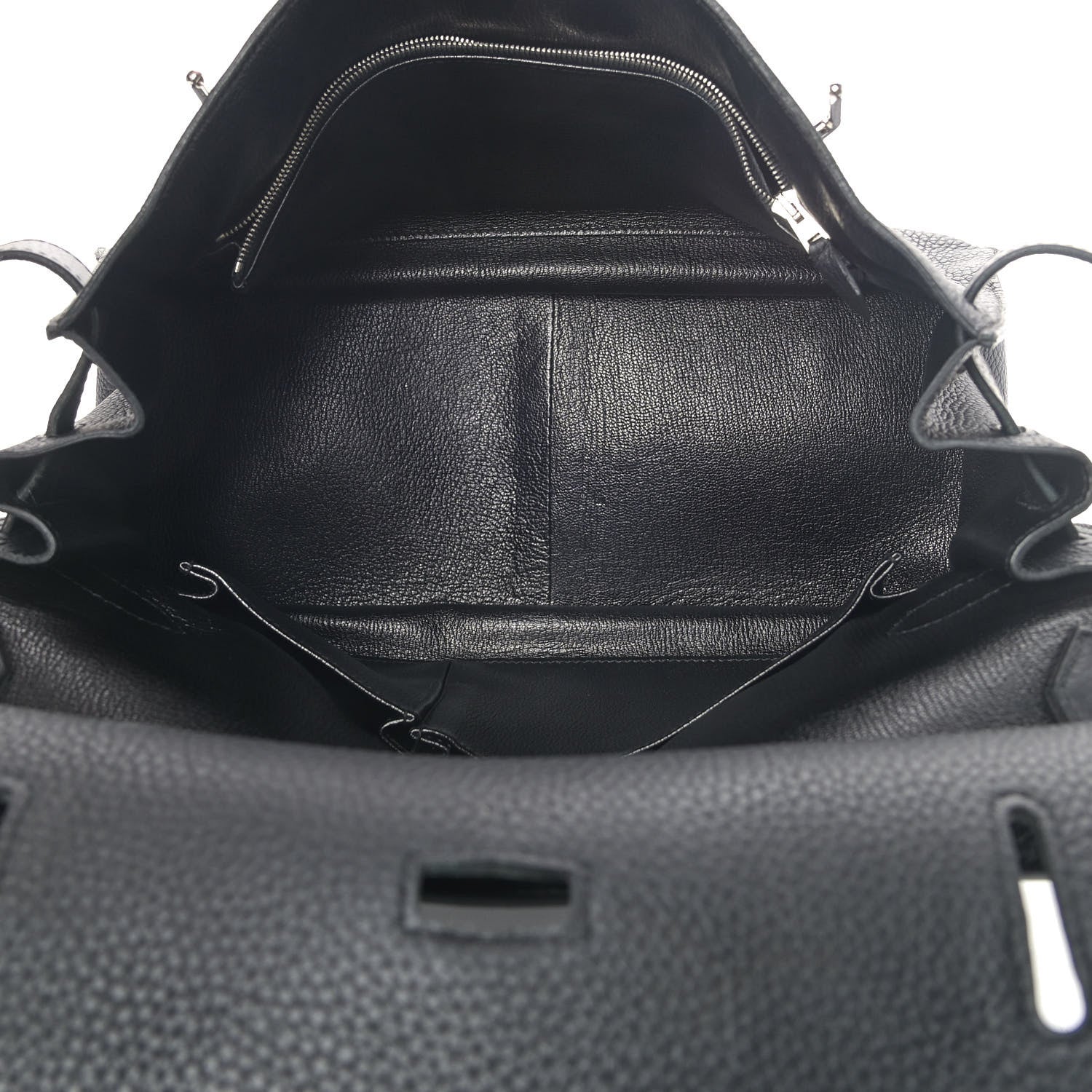 Hermes Taurillon Clemence Jypsiere 34 Black 5 of 11