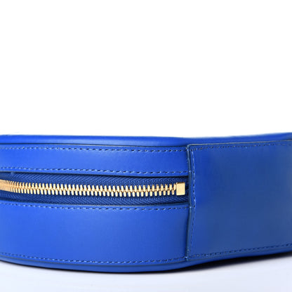 Mansur Gavriel Calfskin Circle Crossbody Bag Royal 8 of 9