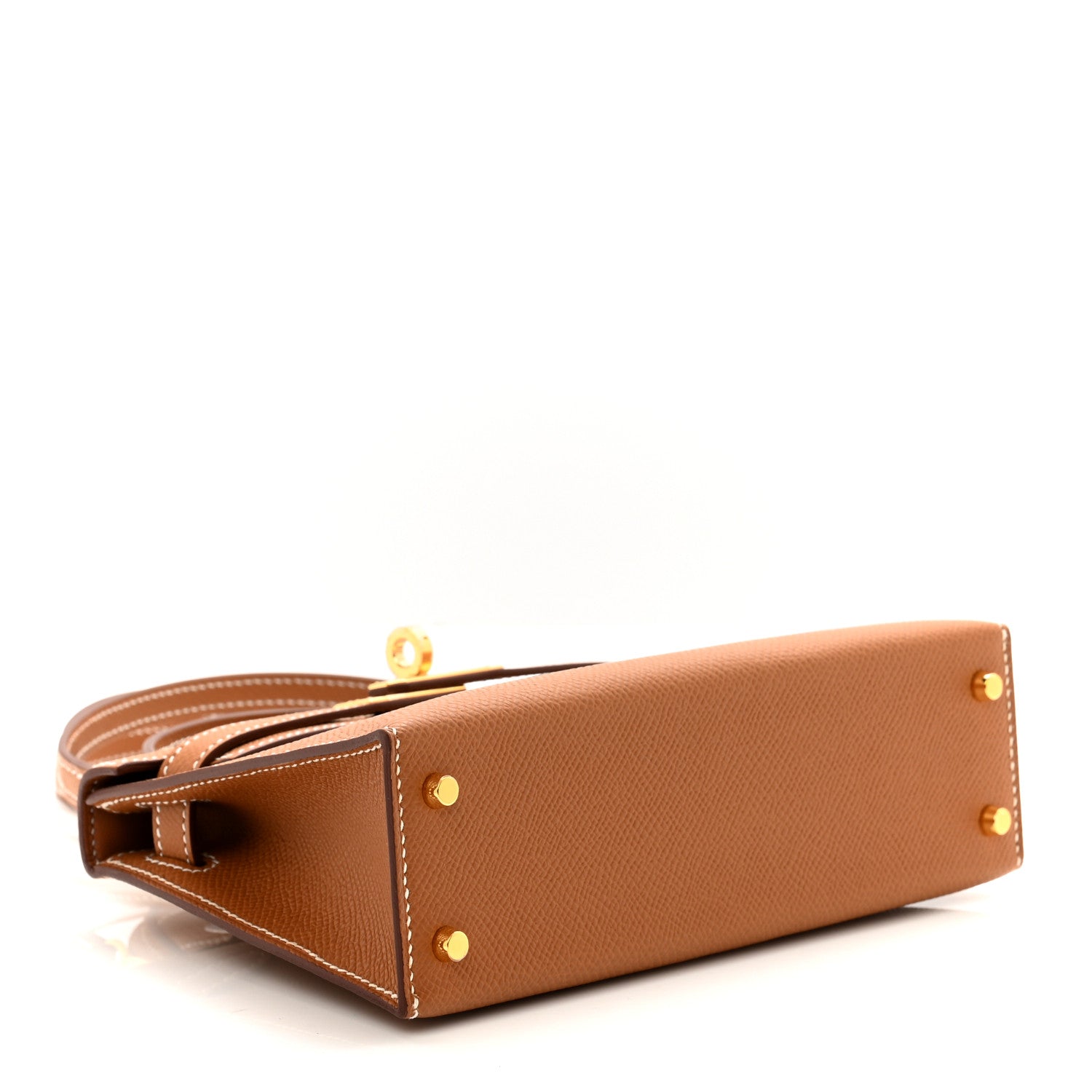 Hermes Epsom Mini Kelly Sellier 20 Gold 5 of 11