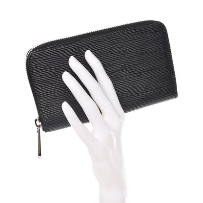 Louis Vuitton Epi Zippy Compact Wallet Black 2 of 7