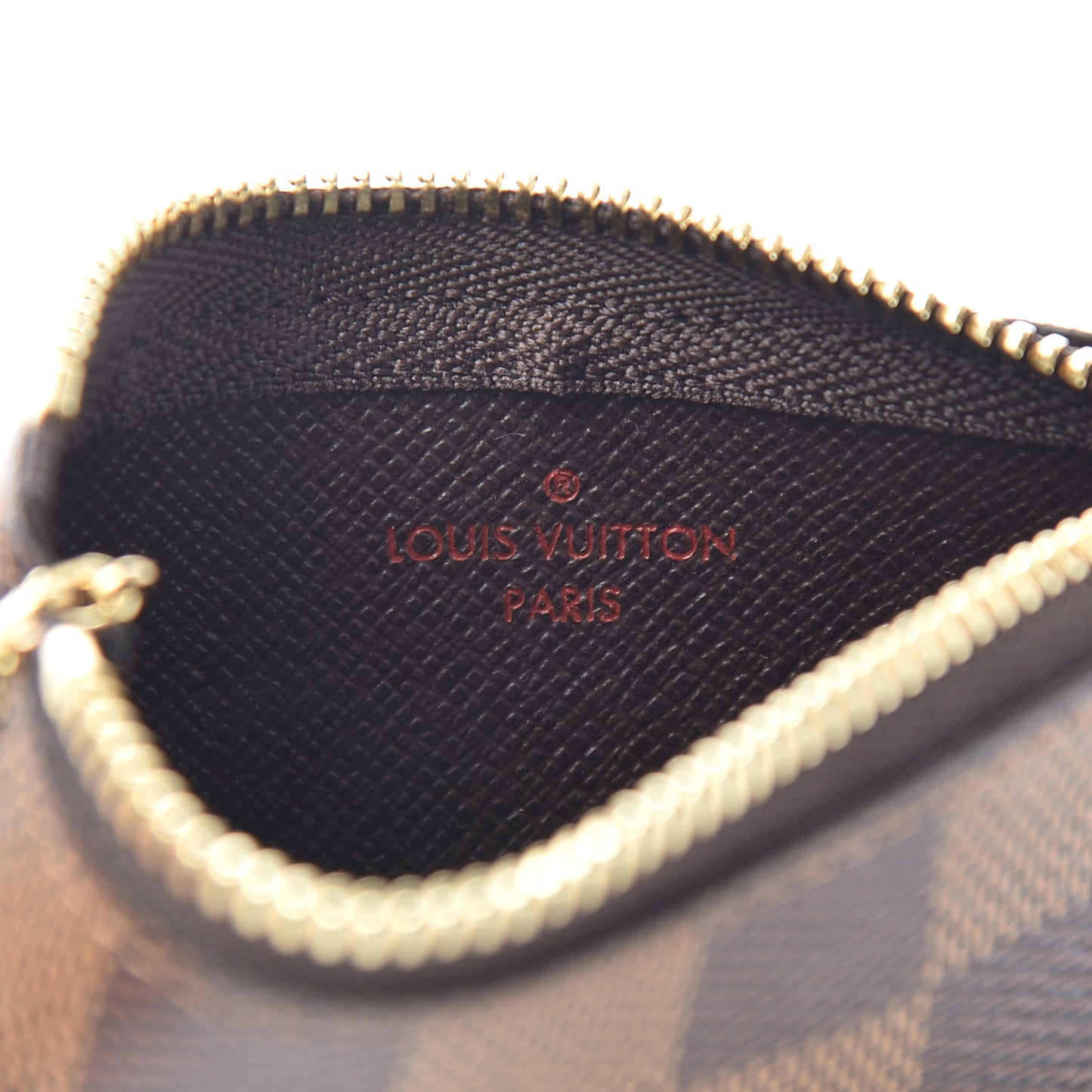 Damier Ebene Key Pouch