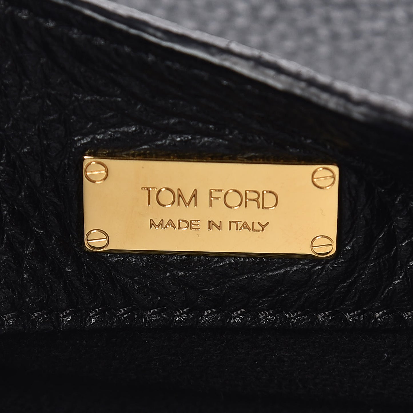 Grained Calfskin Large Alix Padlock Zip Shoulder Bag Black