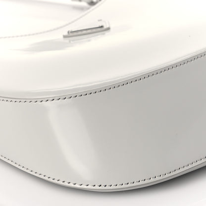 Prada Spazzolato Cleo Shoulder Bag White 5 of 10
