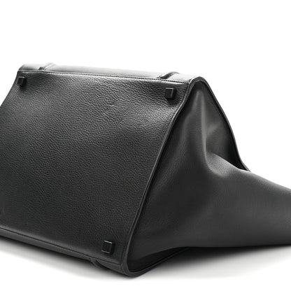 Celine Grained Calfskin Medium Phantom Luggage Black 11 of 11