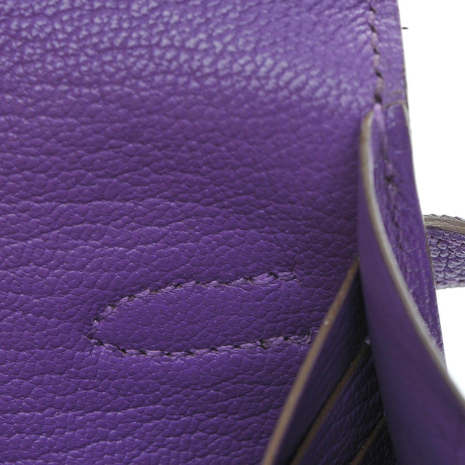 Hermes Chevre Mysore Kelly Longue Wallet Parme 21 of 22