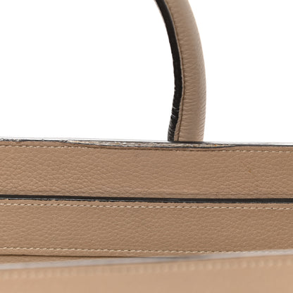 Celine Drummed Calfskin Mini Luggage Dune 20 of 25