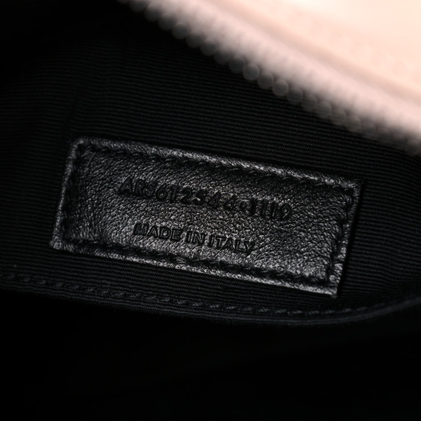 Calfskin Matelasse Monogram Lou Camera Bag Nude Powder
