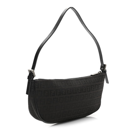 Fendi Zucchino Pochette Tobacco Moro 3 of 9