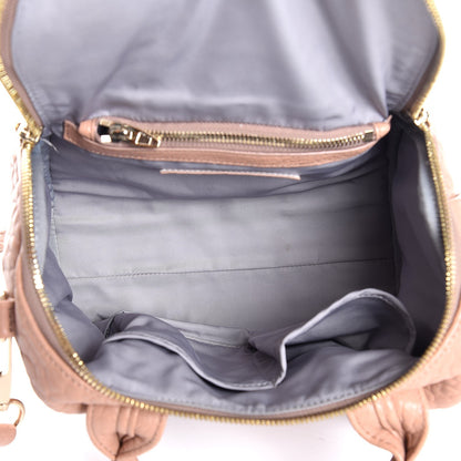 Alexander Wang Pebbled Lambskin Rockie Blush Pale Gold Hardware 5 of 6