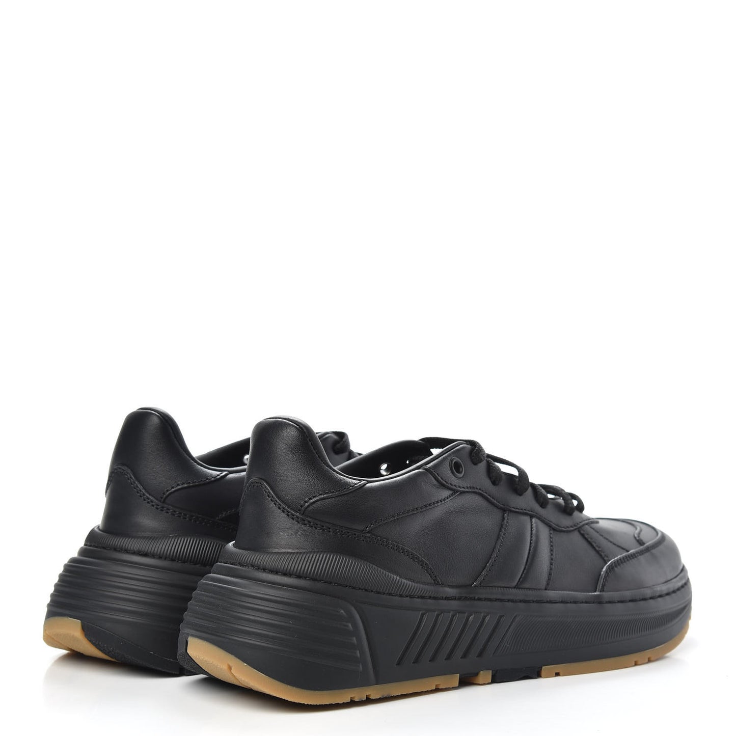 Calfskin Womens The Speedster Sneakers 36.5 Black