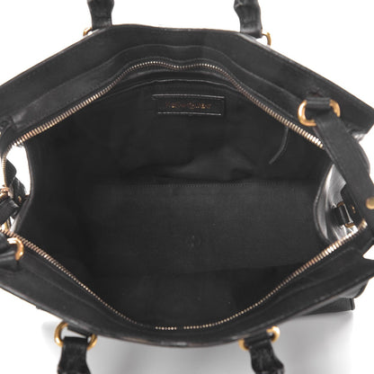 Saint Laurent Sheepskin Small Cabas ChYc Black 5 of 18