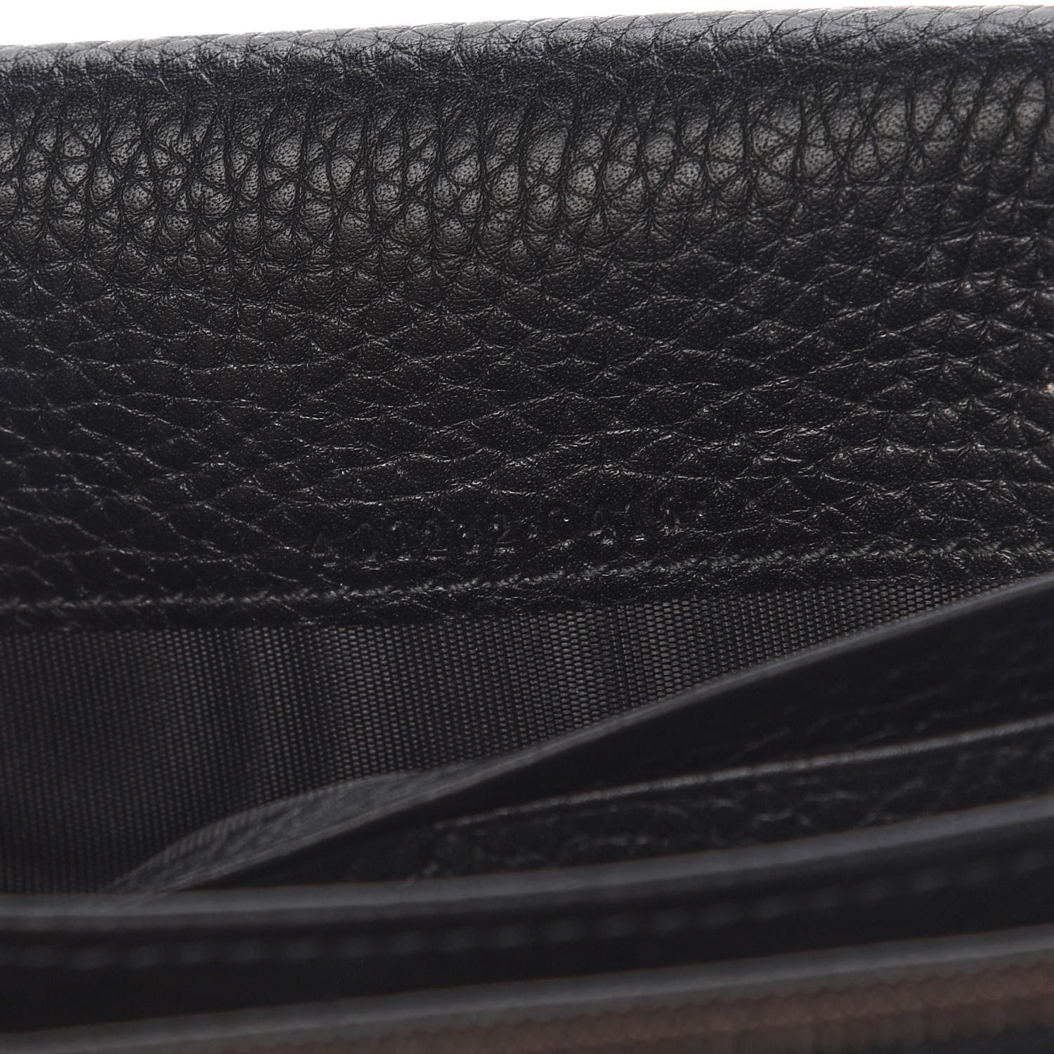 Gucci Calfskin GG Marmont Chain Wallet Black 8 of 14
