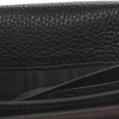 Gucci Calfskin GG Marmont Chain Wallet Black 8 of 14