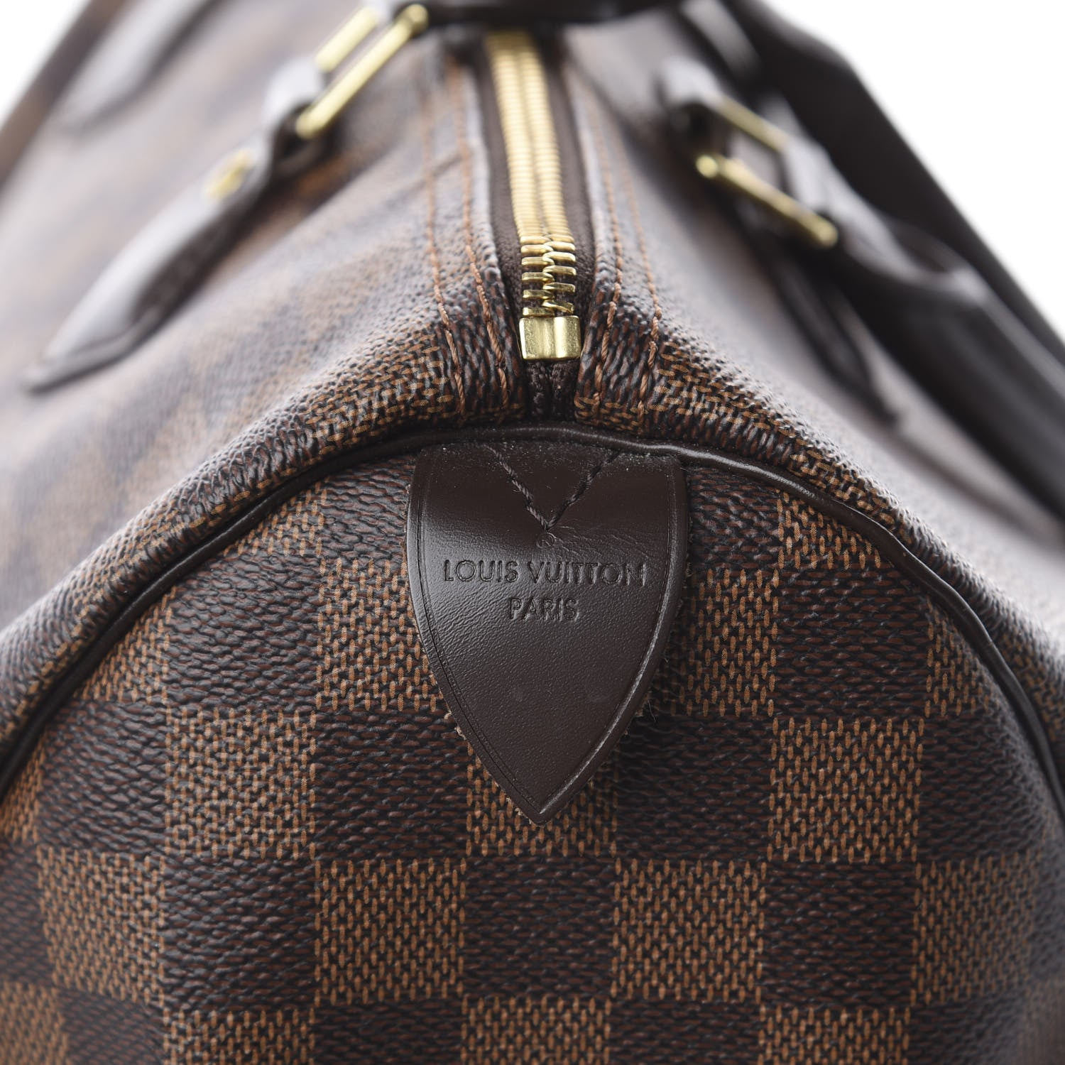 Louis Vuitton Damier Ebene Speedy 35 17 of 18