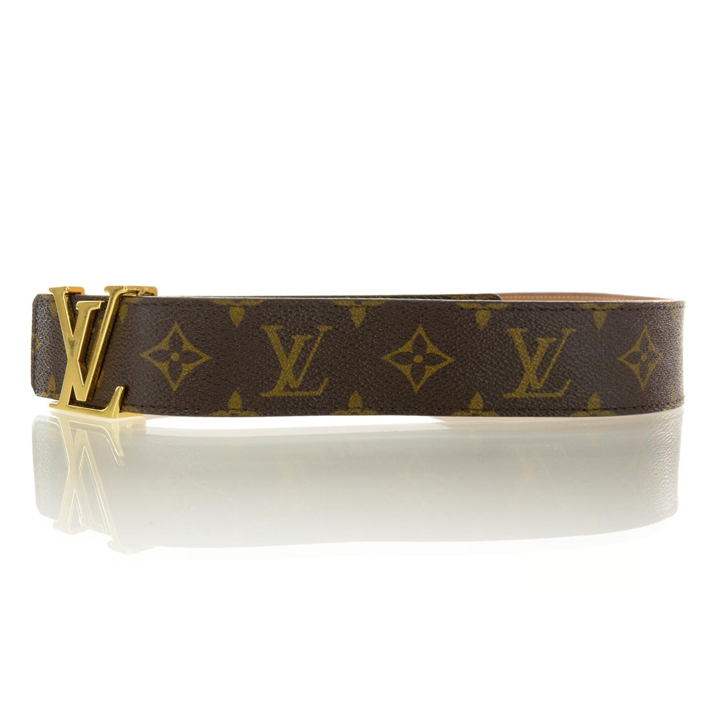 Monogram LV Initiales Belt 95 38