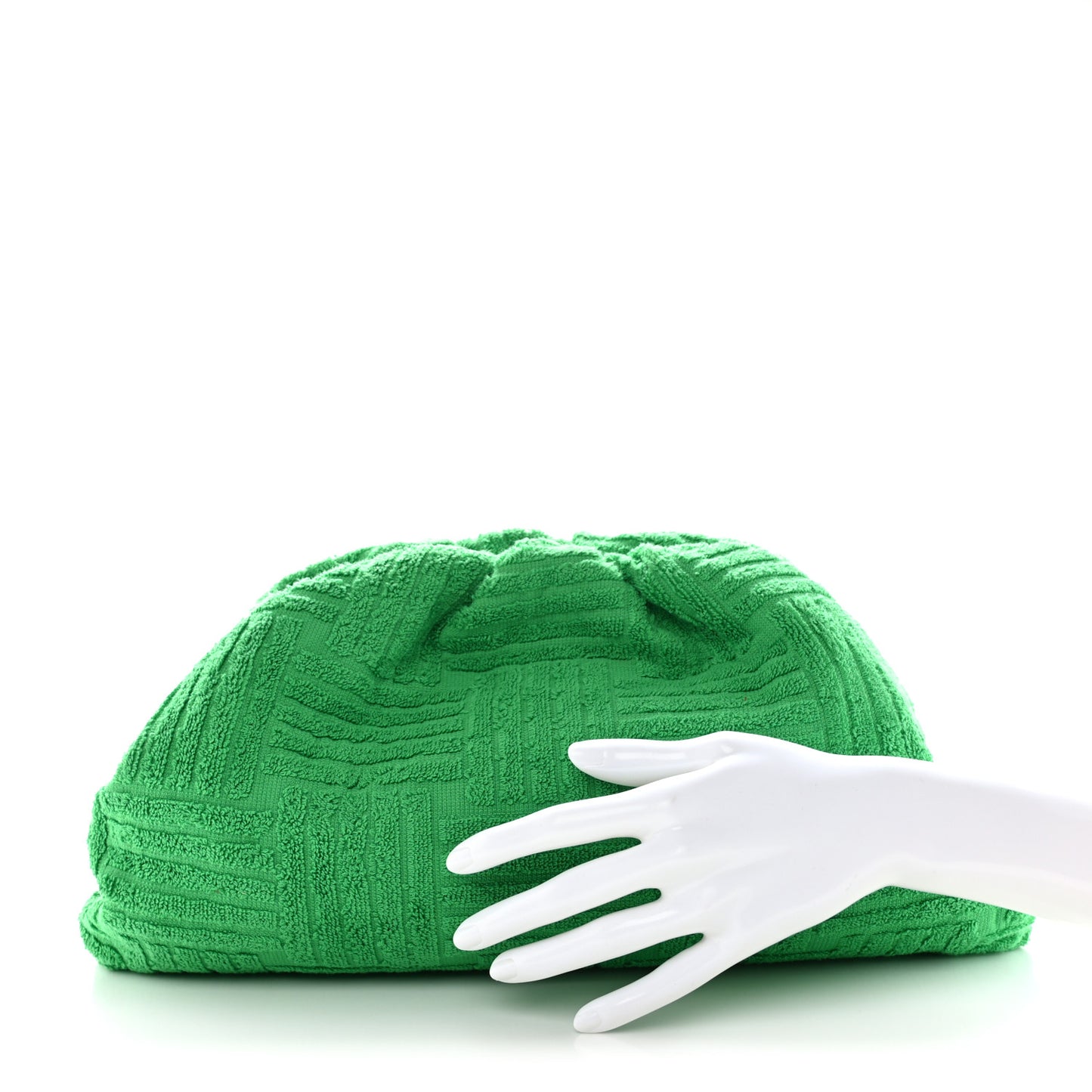 Sponge Fabric The Pouch Clutch Grass