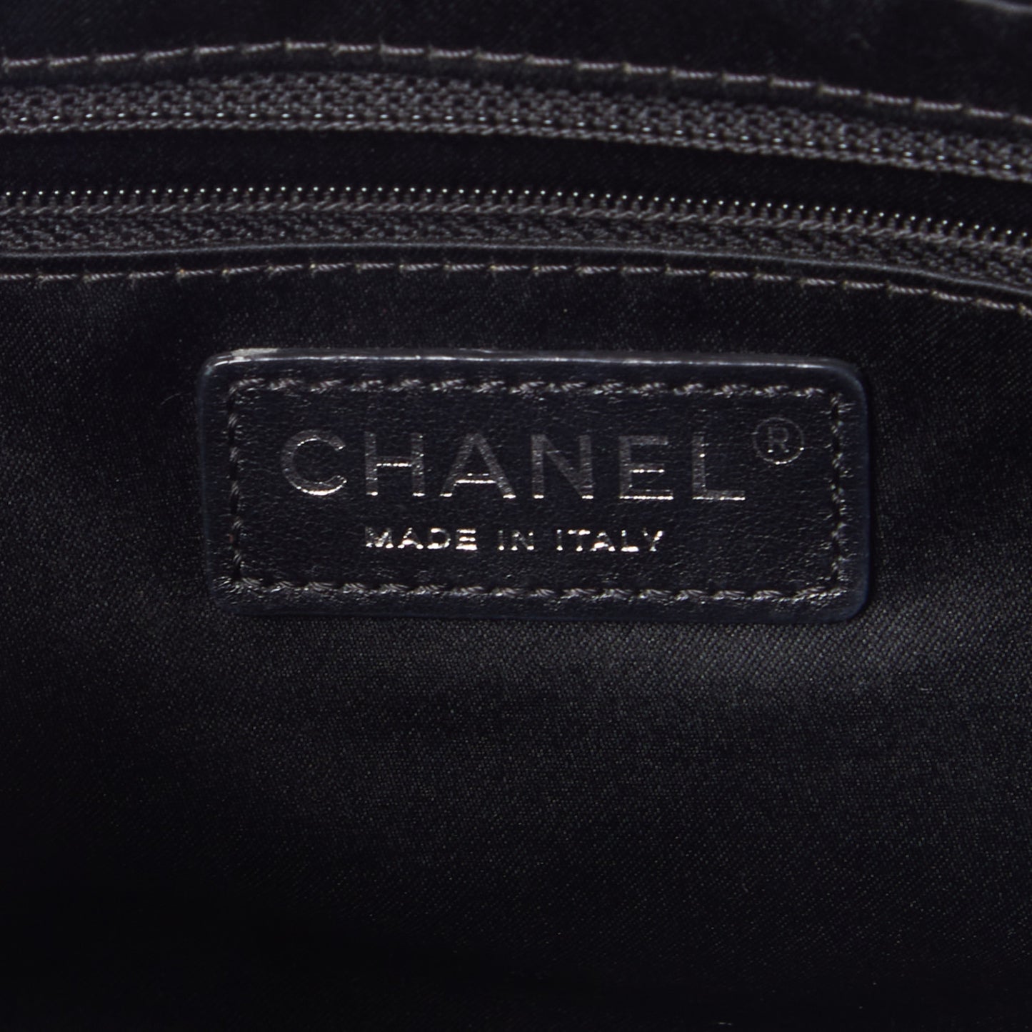 Lambskin Quilted Small Coco Loop Tote Black