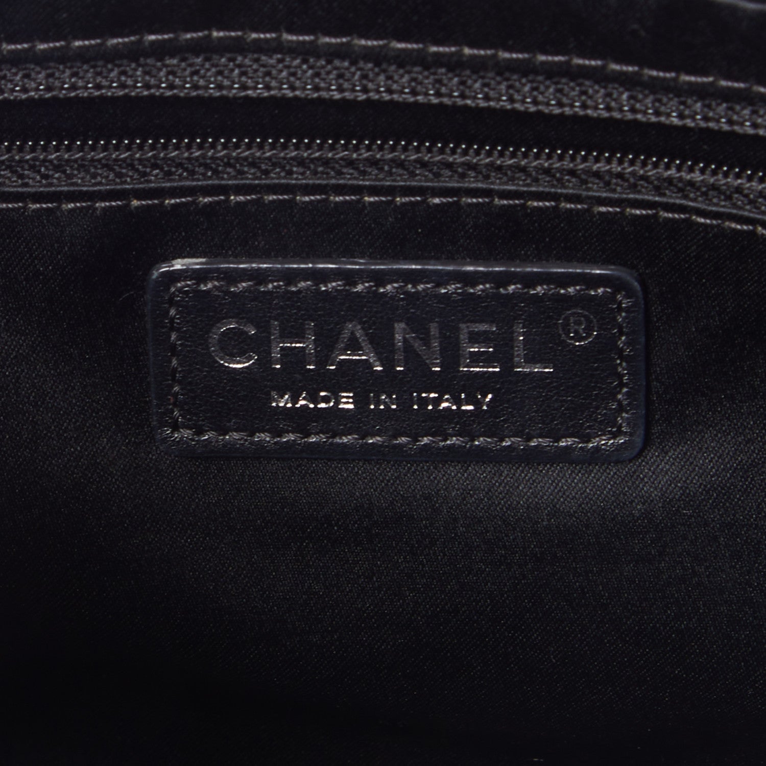 Chanel Lambskin Quilted Small Coco Loop Tote Black 8 of 9