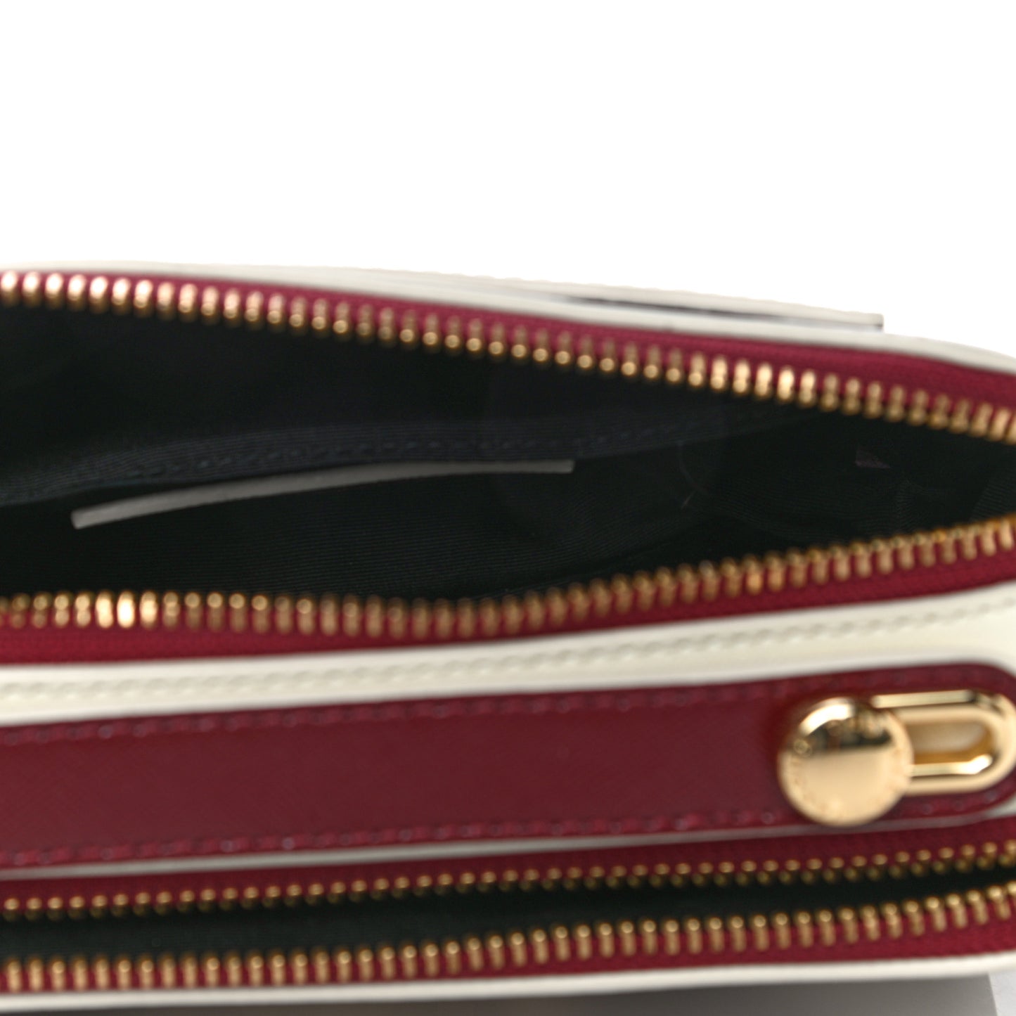 Saffiano Large The Sure Shot Camera Bag Red Multicolor