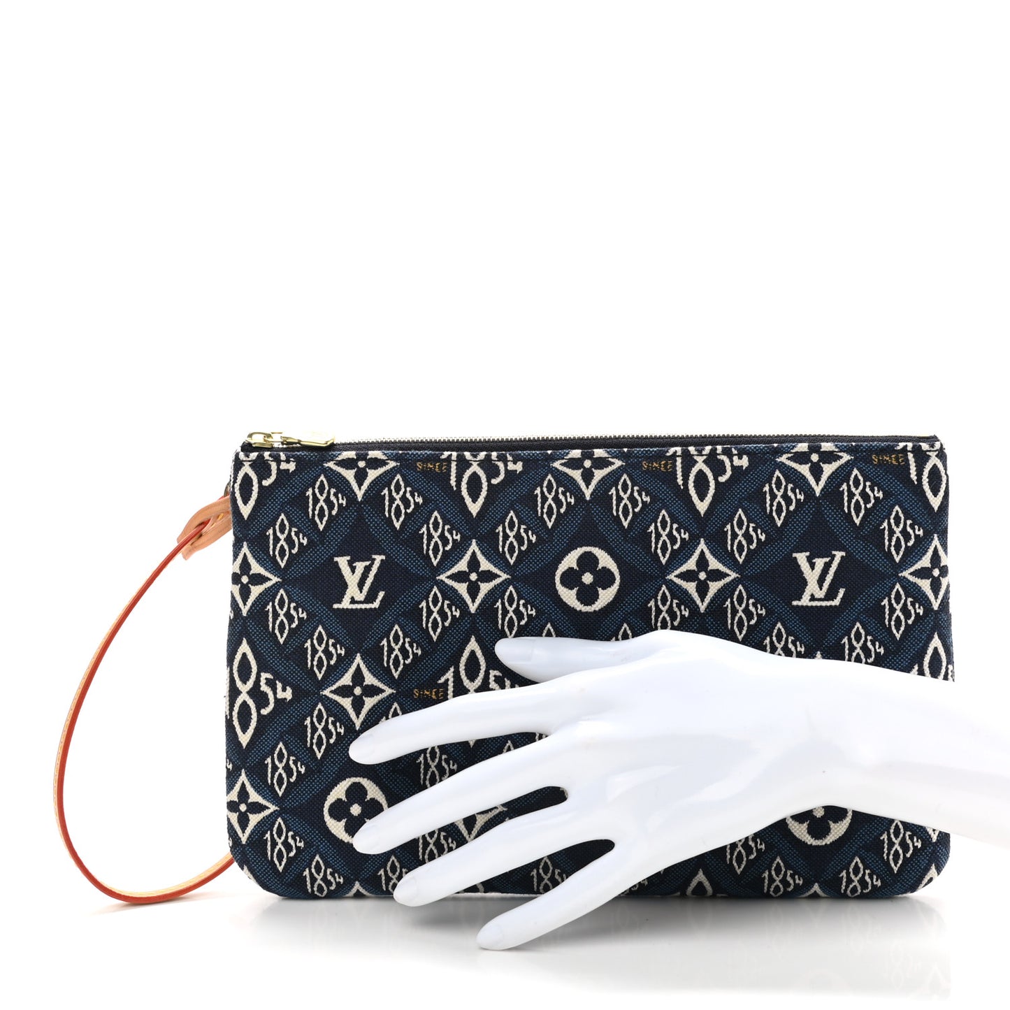 Jacquard Since 1854 Neverfull MM GM Pochette Blue