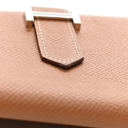 Hermes Epsom Bearn Gusset Wallet Gold 9 of 13