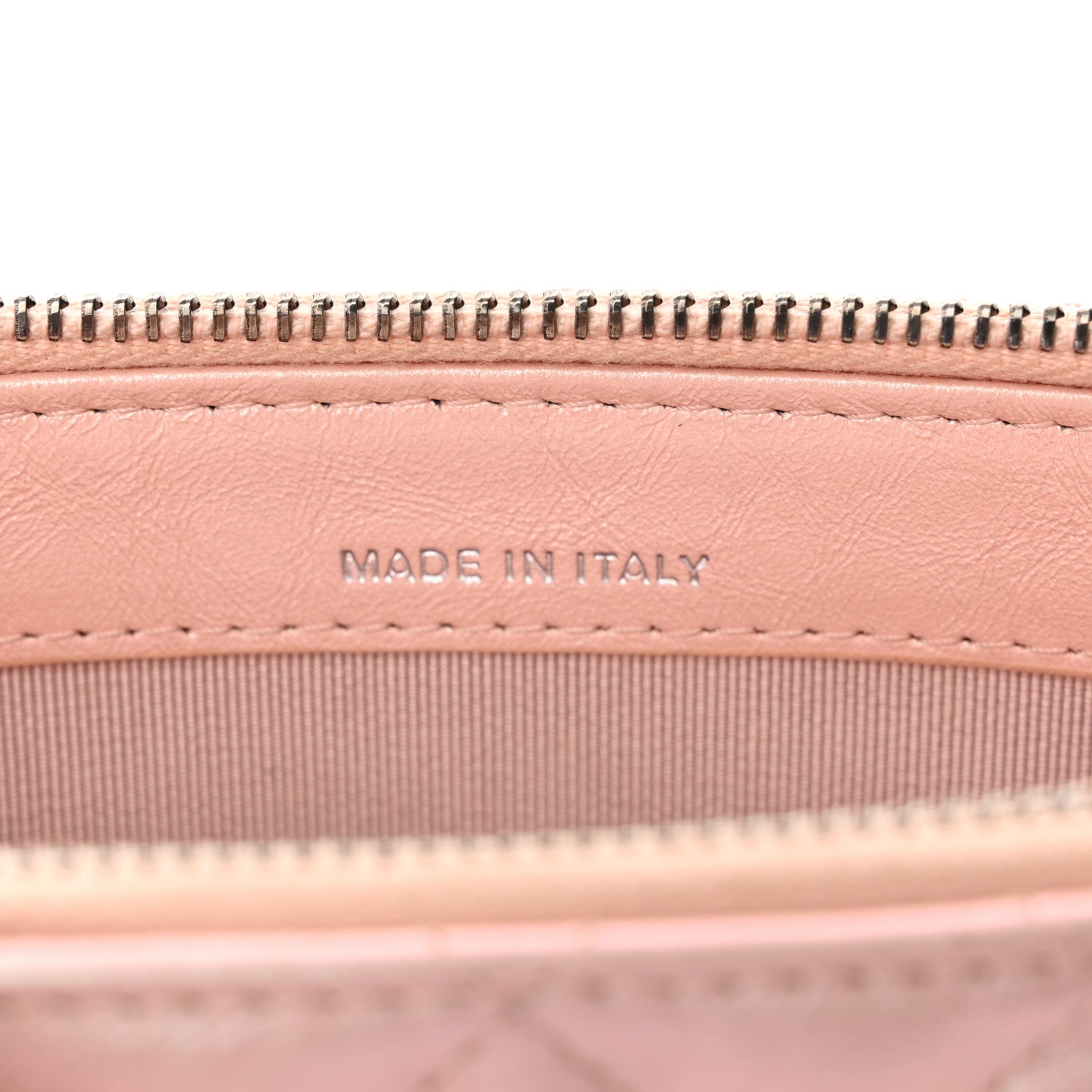 Chanel Iridescent Lambskin Calfskin Quilted Small Gabrielle Clutch With Chain Light Pink 7 of 15