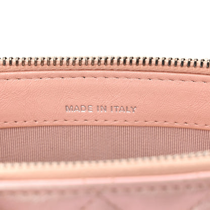 Chanel Iridescent Lambskin Calfskin Quilted Small Gabrielle Clutch With Chain Light Pink 7 of 15