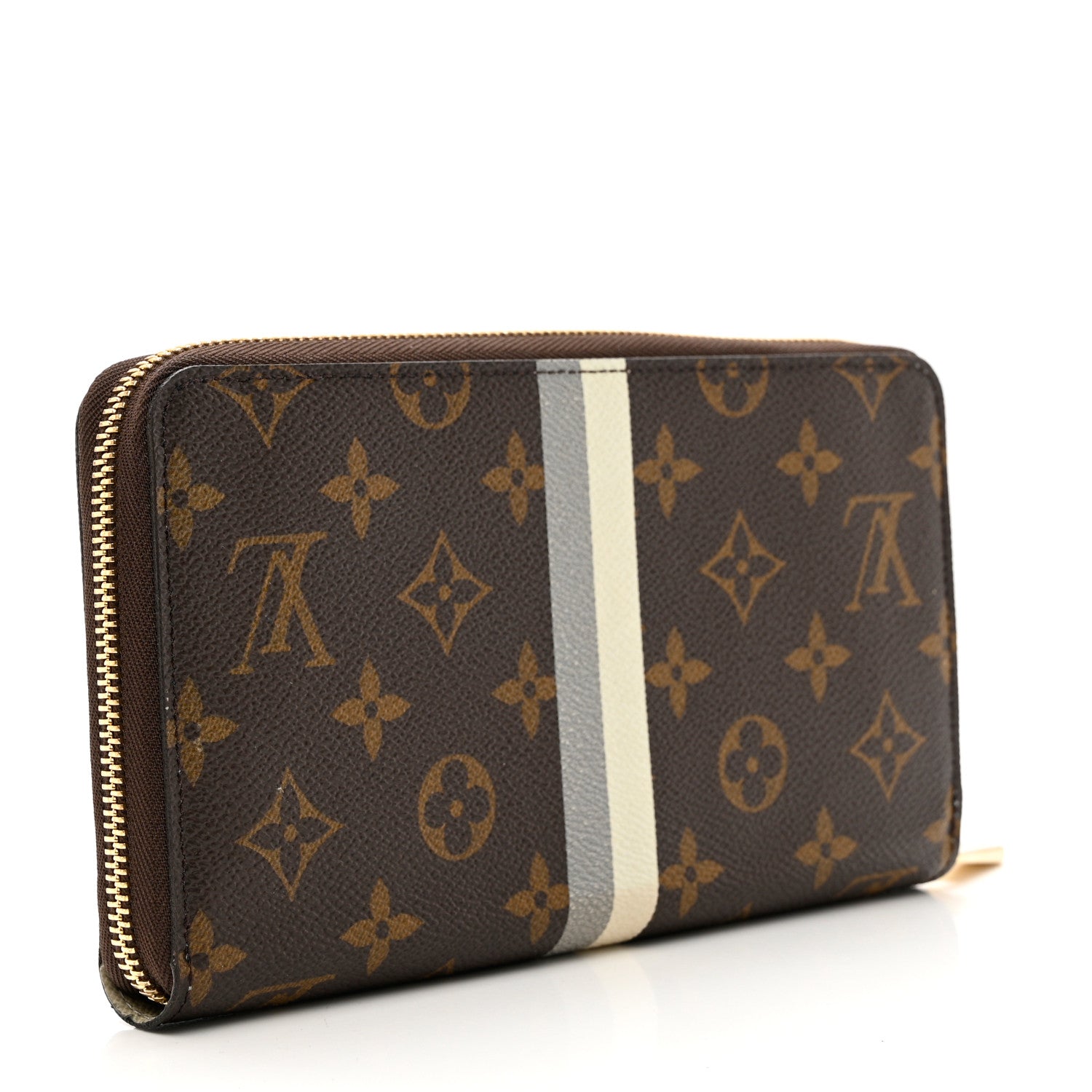 Louis Vuitton Monogram My LV Heritage Zippy Organizer Wallet White Gris 2 of 7
