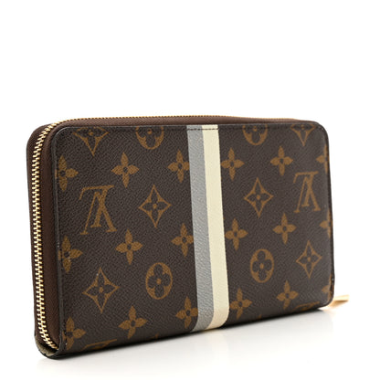 Louis Vuitton Monogram My LV Heritage Zippy Organizer Wallet White Gris 2 of 7