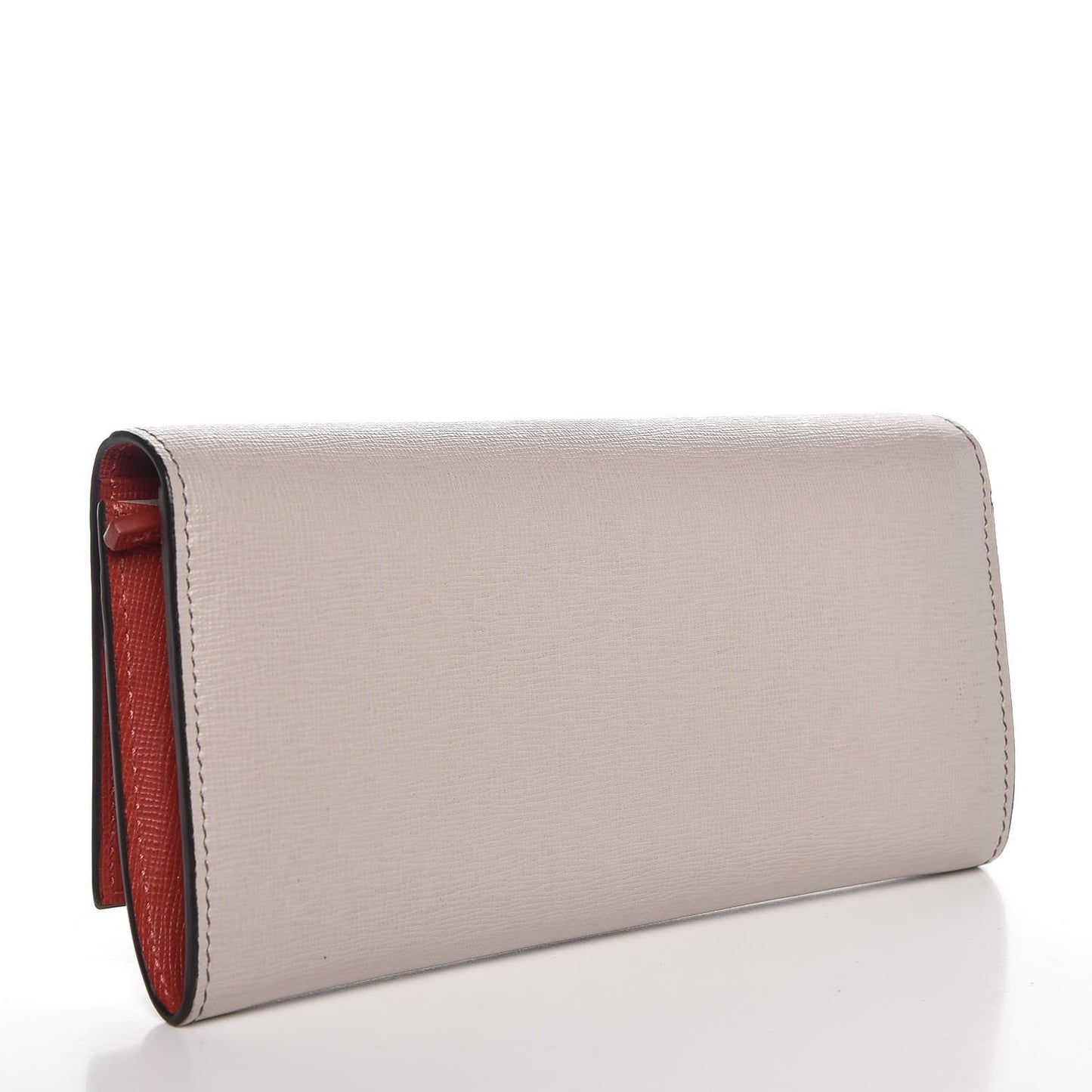 Vitello Elite Monster Eyes Studded Continental Wallet Carbone White Multicolor