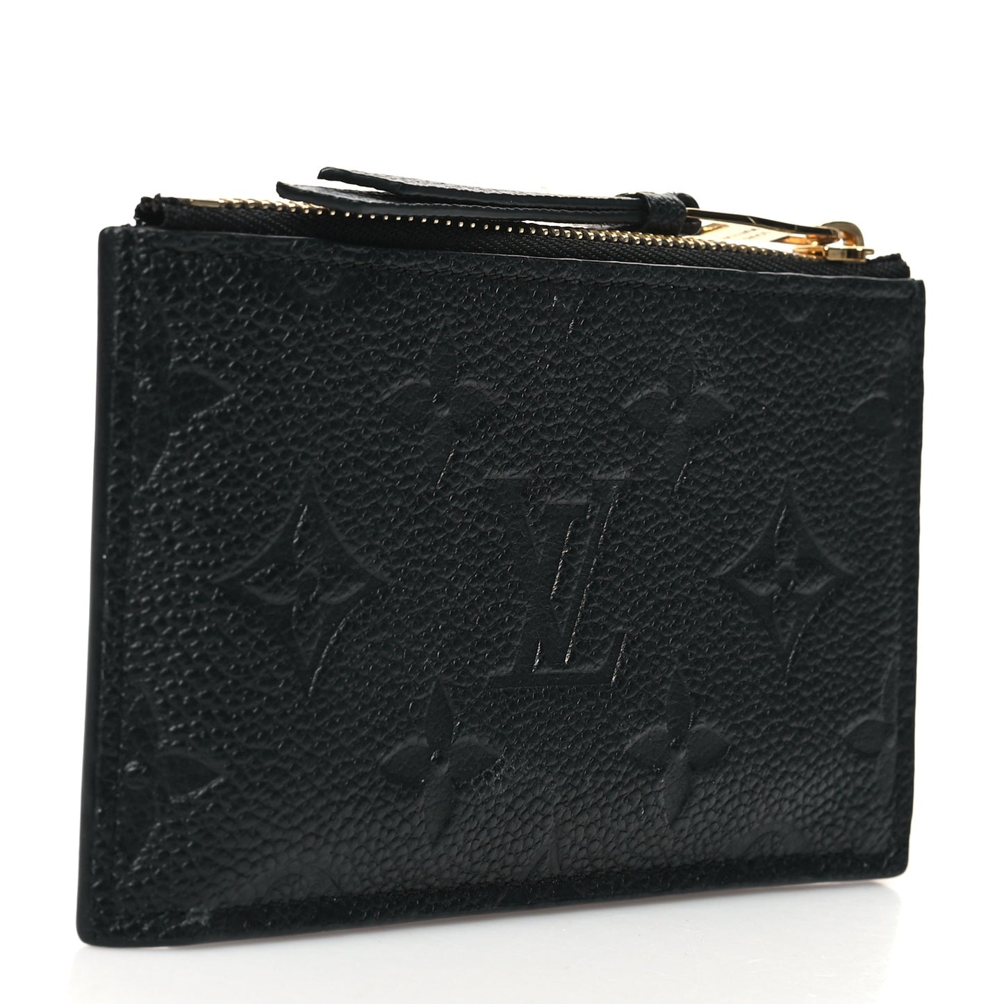 Empreinte Zipper Card Holder Black
