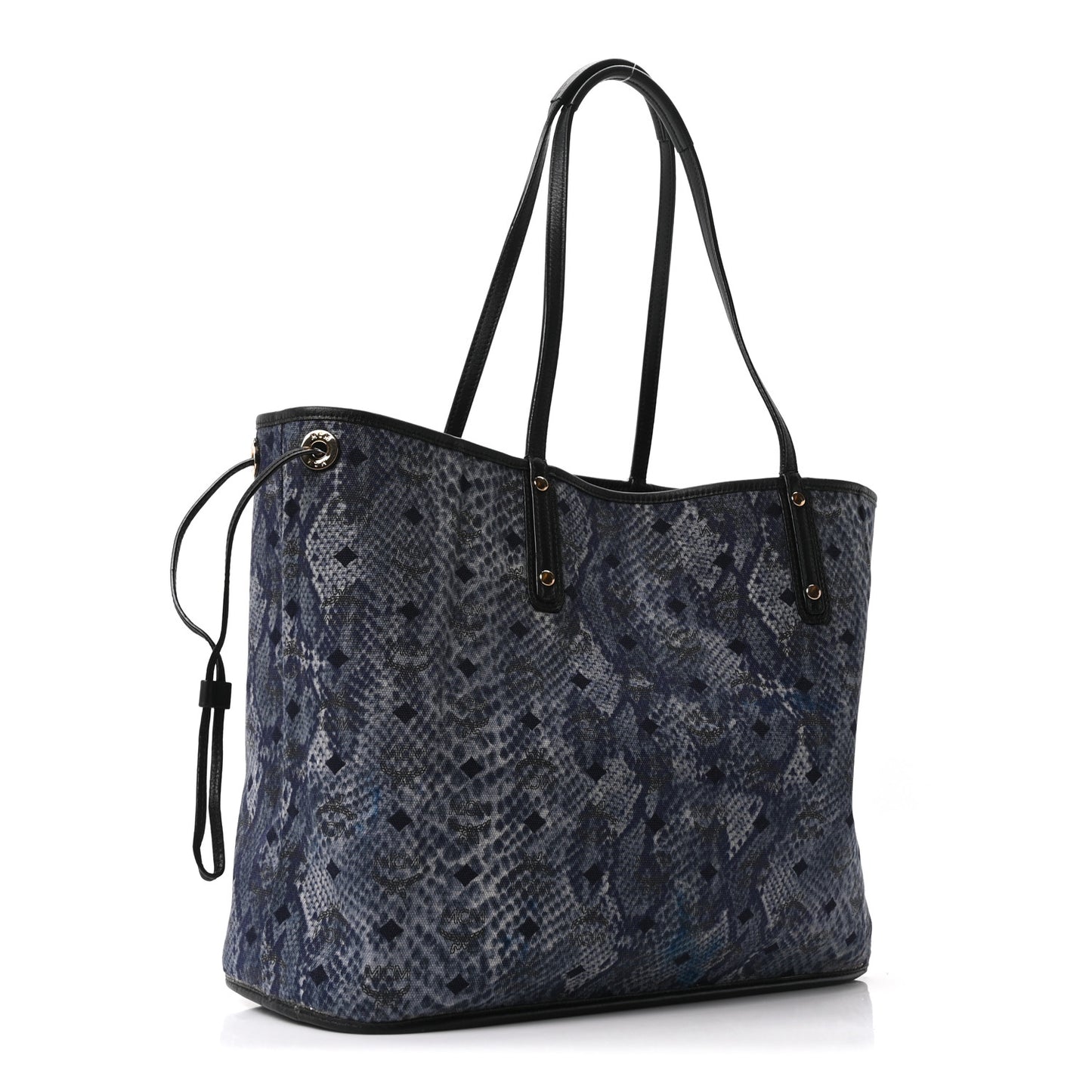 Visetos Large Project Reversible Shopper Tote Black
