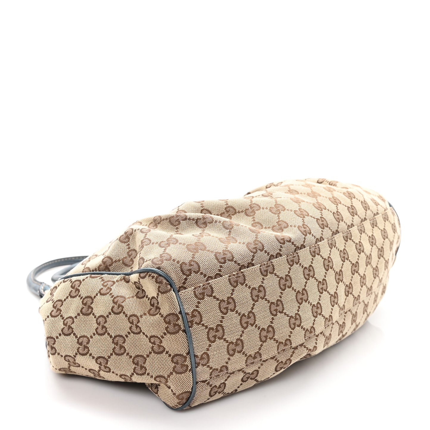 Monogram Medium Sukey Tote Metallic Blue