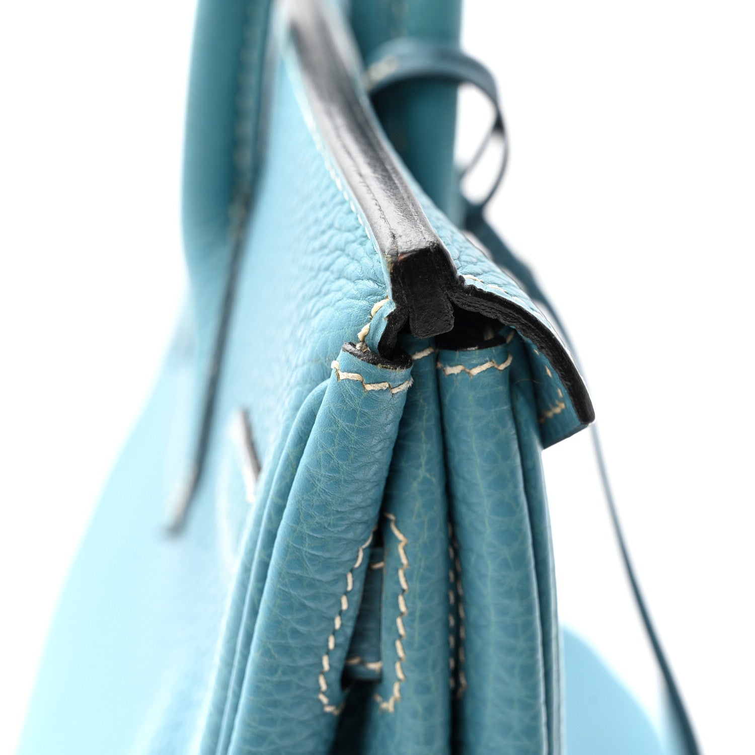 Hermes Togo Birkin 30 Blue Jean 12 of 13