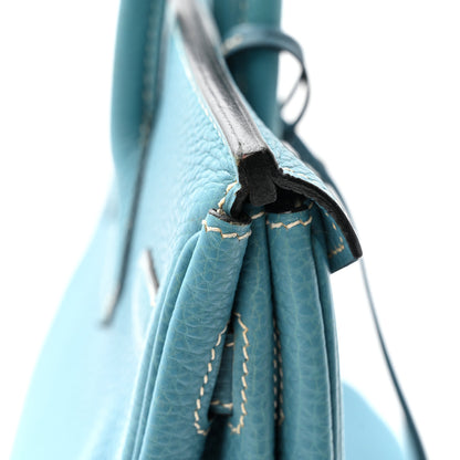 Hermes Togo Birkin 30 Blue Jean 12 of 13